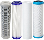 FILTRO ACQUA SERIE SLIM 3 PEZZI prezzo filtro acqua per acqua vasta disponibilità carboni attivi sali polifosfati per acqua potabile